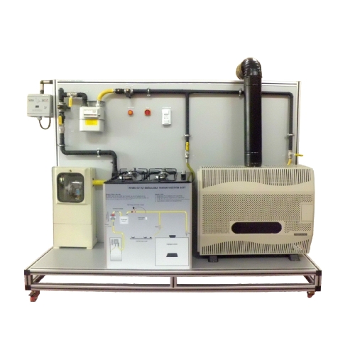 H-980 Ev İçi Doğalgaz Tesisatı Eğitim Seti
